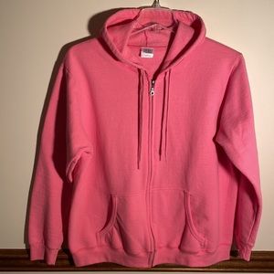 Gildan Bright Pink Hoodie